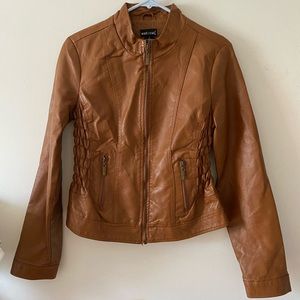 It's a leather jacket!